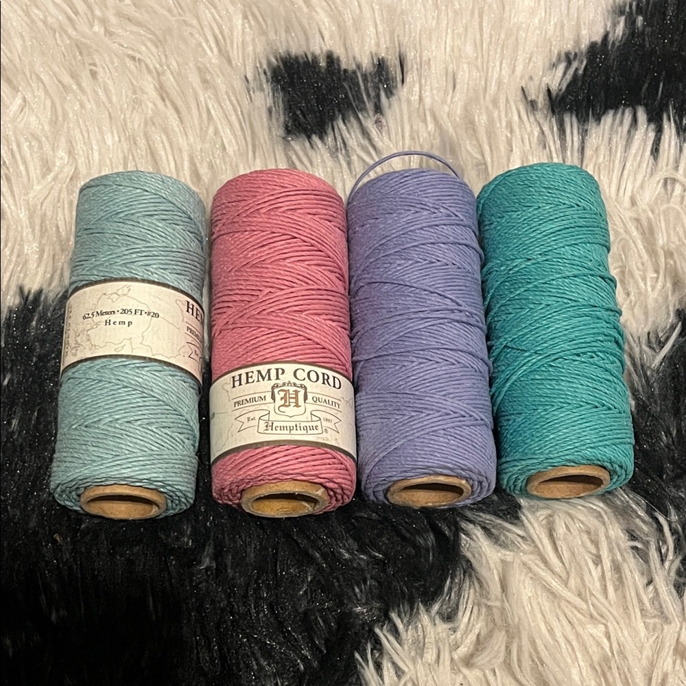 Hemptique Hemp Twine Spools – Eco Friendly Cord - Picture 2 of 5